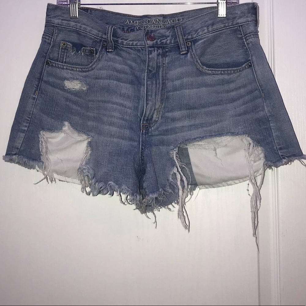 American Eagle vintage high rise festival shorts
